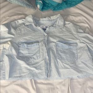 Cropped Jean flannel